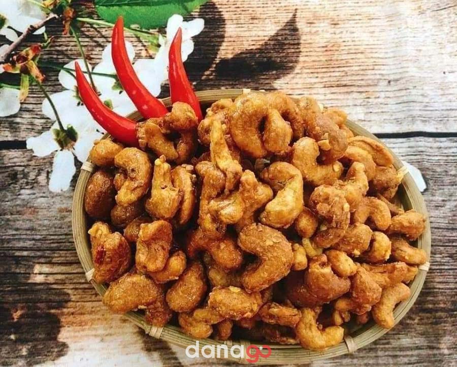 điều rang tỏi ớt