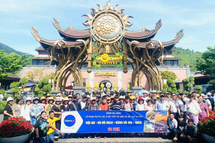 Check in Cổng thời gian Bà Nà Hills Check in Cổng thời gian Bà Nà Hills